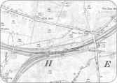 Heapey Station map